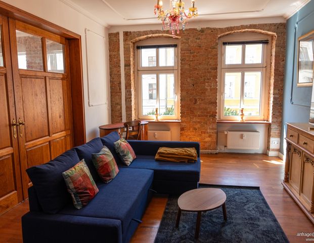 RIDA LUXURY - Berlin-MItte! All in plus! Maisonette LOFT + 2 x Balkon + Hotspot + Designerwohnung - Foto 1