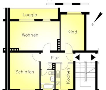 3-Zimmer-Wohnung am Gellershagener Park - Bielefelder Westen - "Freie Scholle eG" - Foto 5