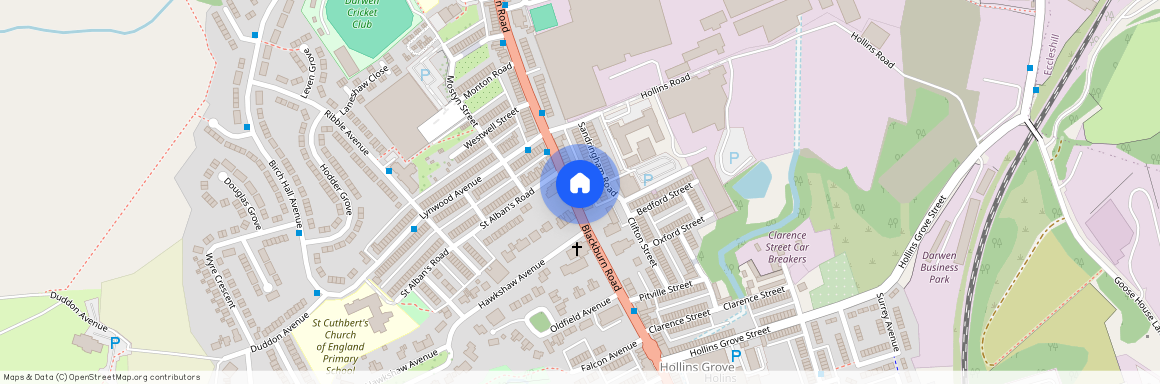 Blackburn Road Darwen BB3 1HL