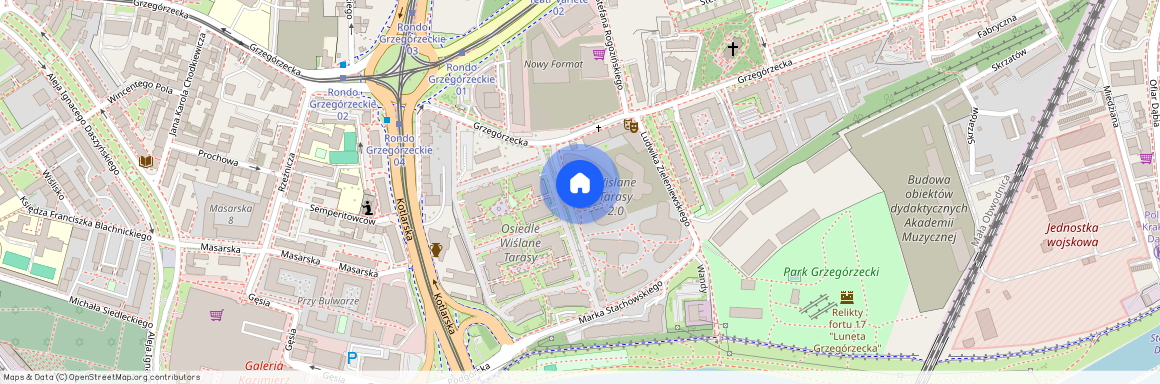 Śródmieście, Grzegórzki, ul. Grzegórzecka, Kraków