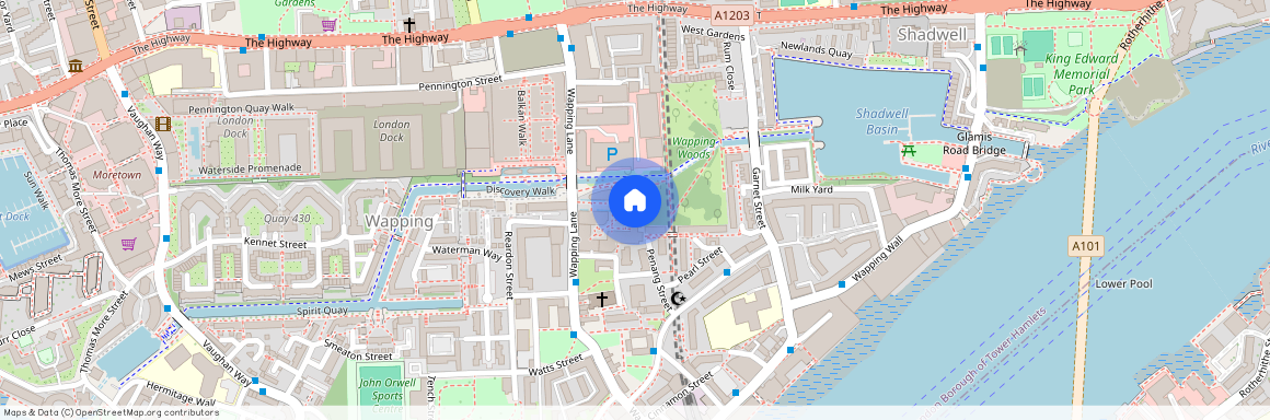 Cobblestone Square, London E1W