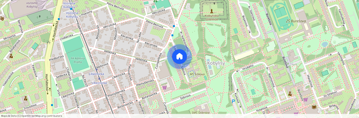 Šiškova, Praha - Kobylisy