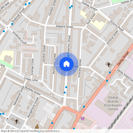 Waterloo Street, Burton-On-Trent, DE14