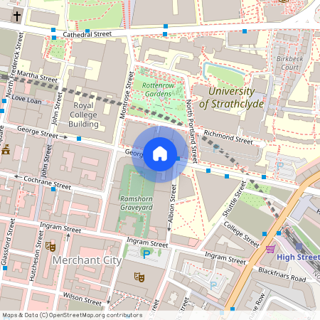 George Street, Flat 1/4, Merchant City, Glasgow, G1 1RD