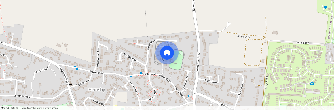 North Road, Great Yarmouth, Hemsby