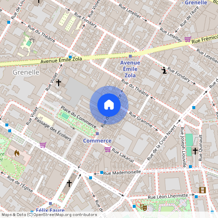 Commerce 72, Rue du Commerce, Paris