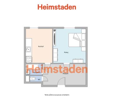 Pronájem bytu 1+1 38 m - Fotografie 2