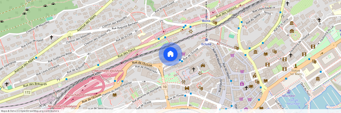 2000, Neuenburg, Escalier de l'Immobilière, 1