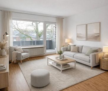 3 Zimmerwohnung Deegfeld inkl. Küche + Balkon - Photo 1