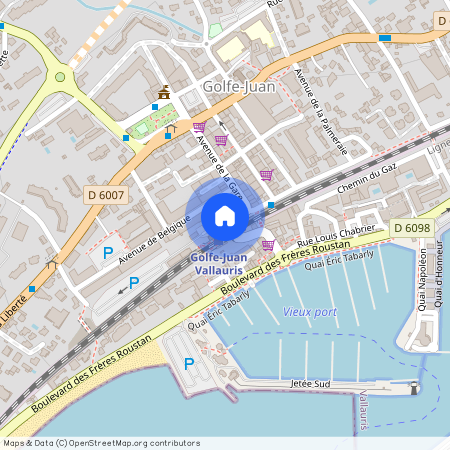 06220, Golfe Juan - Vallauris