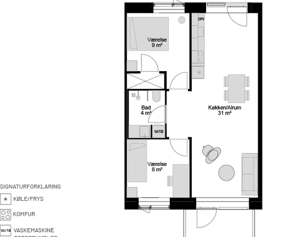 Godsbanen 77, 4. lejl. 6, Aalborg - Photo 1