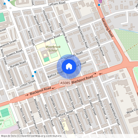 Balfour Road, Preston