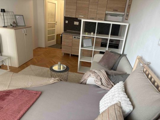Pronájem bytu 1+kk • 21 m² bez realitkyHartigova, Praha - Žižkov - Photo 1