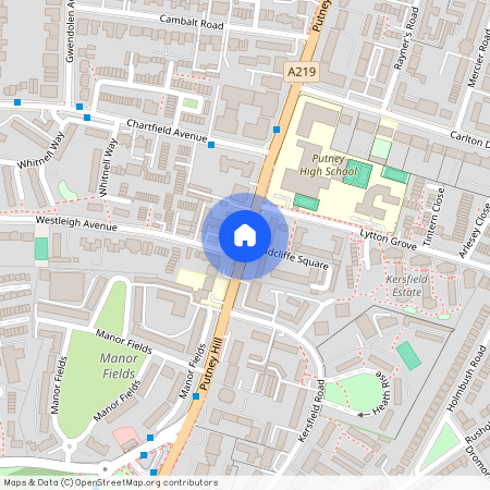 Radcliffe Square, Putney Hill, SW15