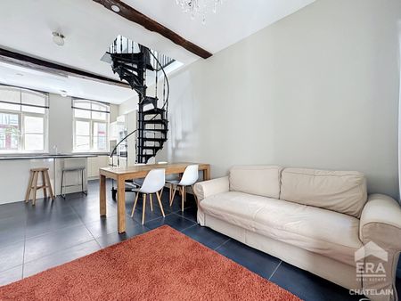 Prachtige duplex met 1slaapkamer te huur in Brussel - foto 2