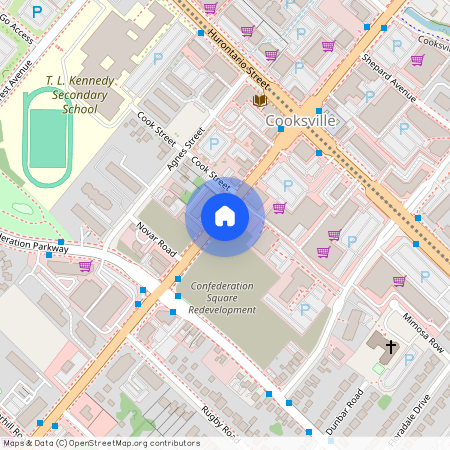 86 Dundas Street W #815, Mississauga, Cooksville