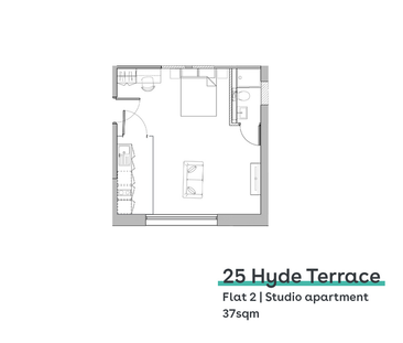 Studio to rent - Photo 6