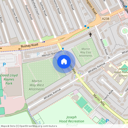 Martin Way, Raynes Park, London, SW20