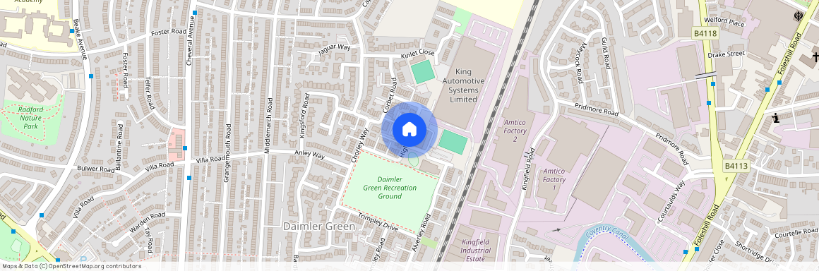 Highley Drive, Coventry, West Midlands, CV6