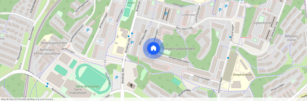Bredäng, Stockholm, Tempelriddarvägen 7