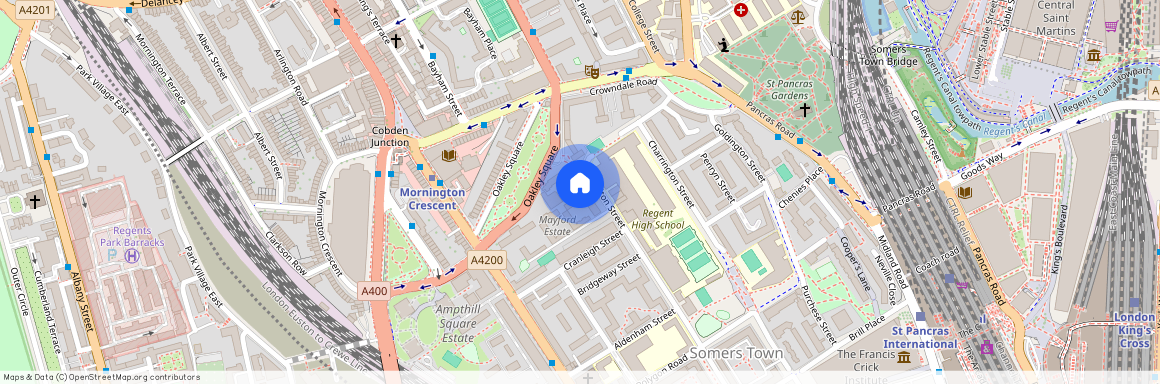 Chalton Street, Camden, London, NW1