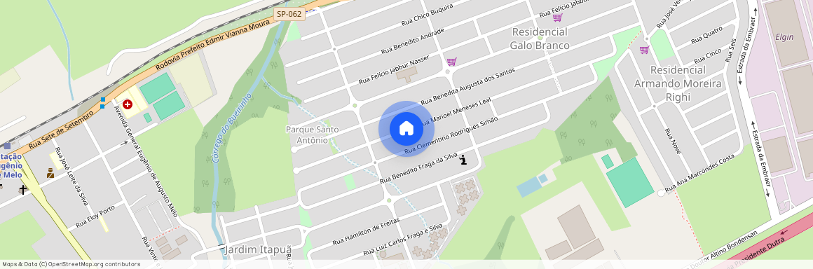 Rua Manoel Meneses Leal, 993, Conjunto Residencial Galo Branco, São José dos Campos, São Paulo, 12247500