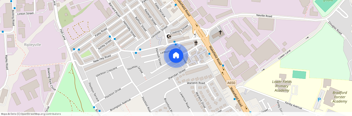 Brompton Road East Bowling, Bradford, BD4