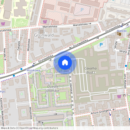 ul. Ułańska, Grunwald, Grunwald, Poznań, wielkopolskie