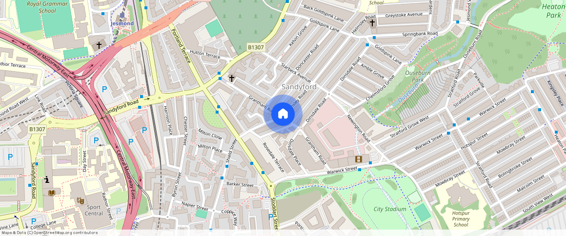 Grantham Road, Newcastle Upon Tyne, NE2