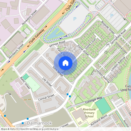 Troon Street, Dalmarnock, Glasgow, G40