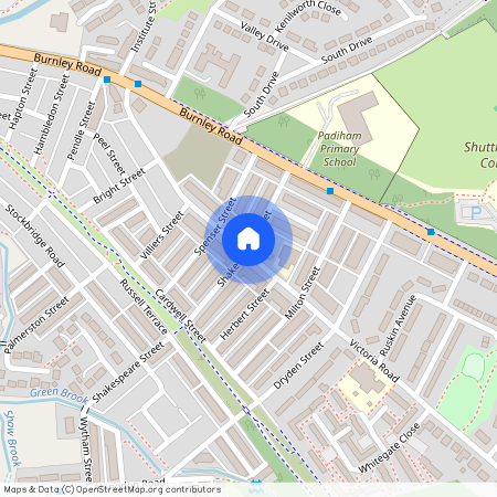 Shakespeare Street, Padiham, Burnley, BB12