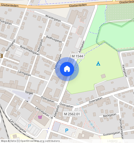 Trevlig takvåning :1:a Adelgatan **, 3 vån, ej balkong, ej hiss Tomelilla