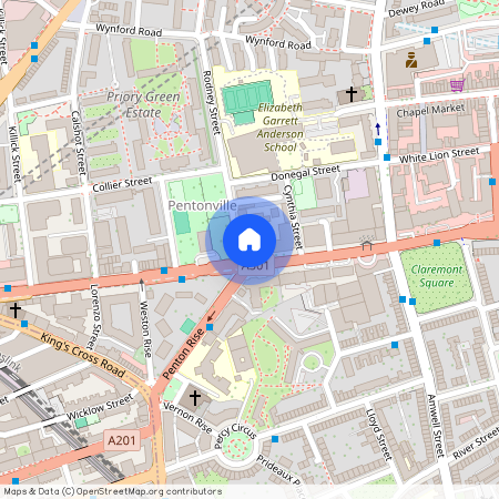 Eyre Court, 146 Pentonville Road, LONDON, N1