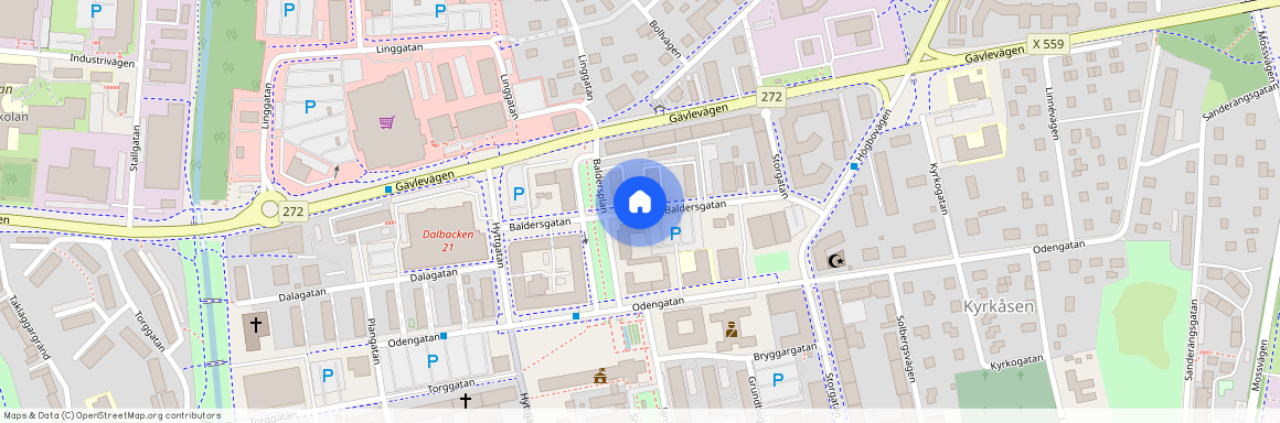 Baldersgatan, Sandviken