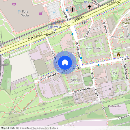 ul. Jana Kazimierza 68, Odolany, Wola, Warszawa, mazowieckie