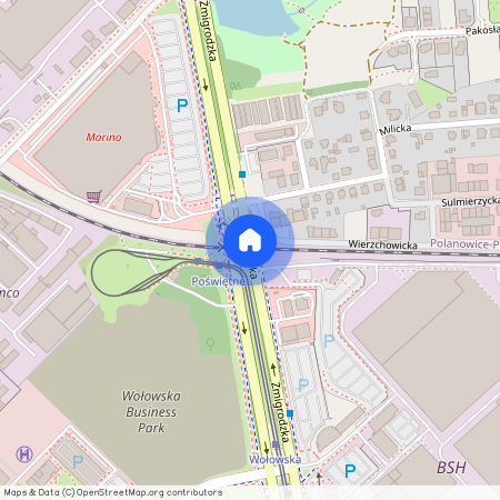 ul. Żmigrodzka, Karłowice, Psie Pole, Wrocław, dolnośląskie