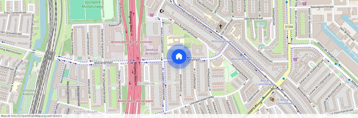 Landlust, 1055 KH, Wiltzanghlaan, Amsterdam