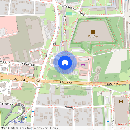 ul. Zygmunta Wojciechowskiego, Piątkowo, Stare Miasto, Poznań, wielkopolskie