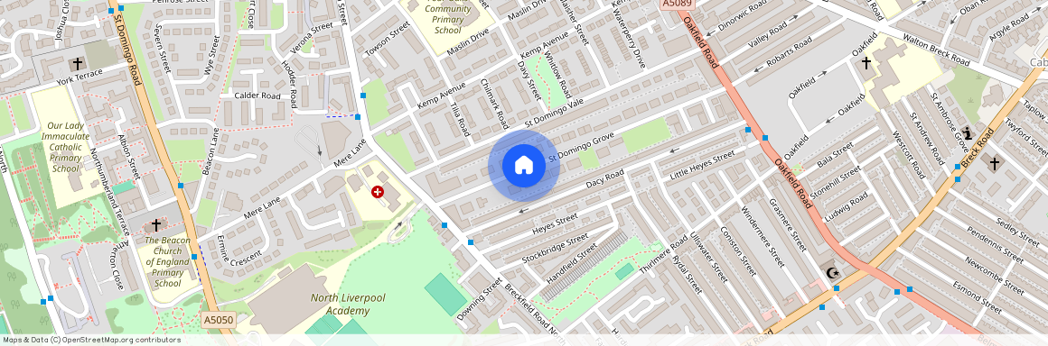 St. Domingo Grove, Liverpool, Merseyside, L5 6RR