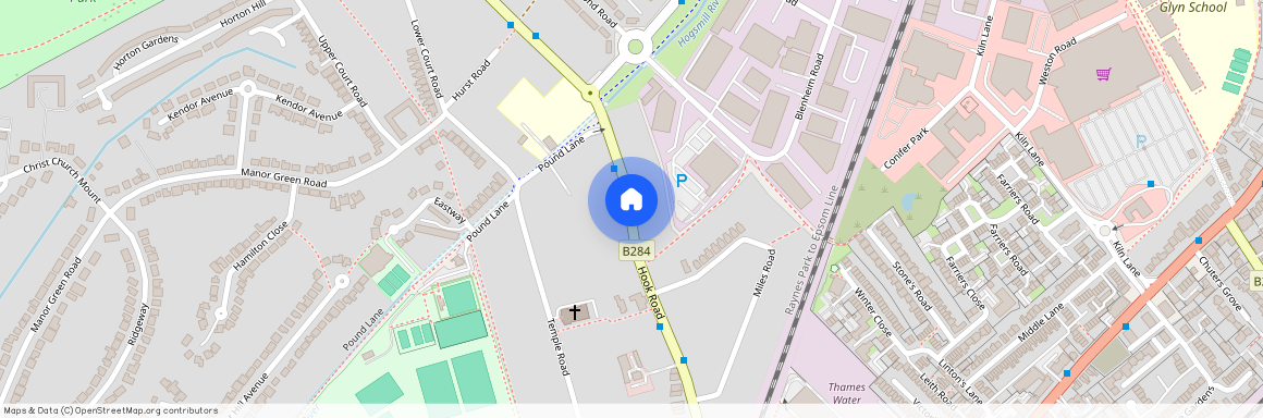 Hook Road, Epsom, KT19 8TX, Epsom