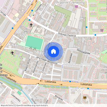 Prądnik Czerwony, Kraków