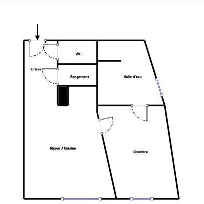 Location Appartement 2 pièces 44m² ST HERBLAIN 44800 - Photo 2