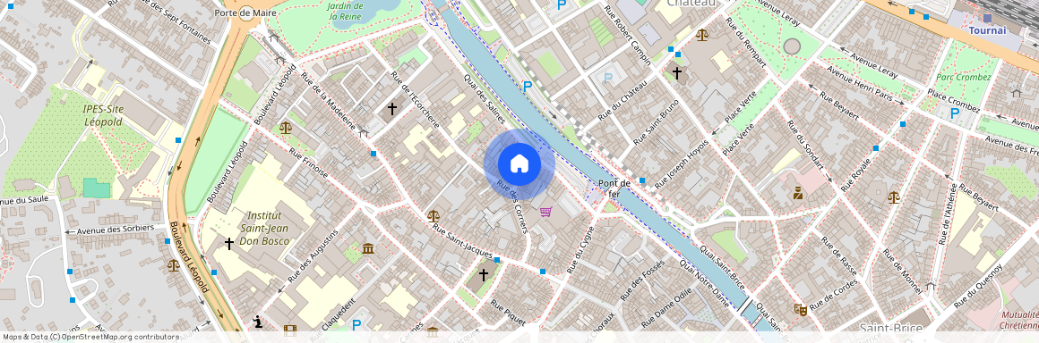 Rue Sainte-Croix, 7 - 7500 TOURNAI