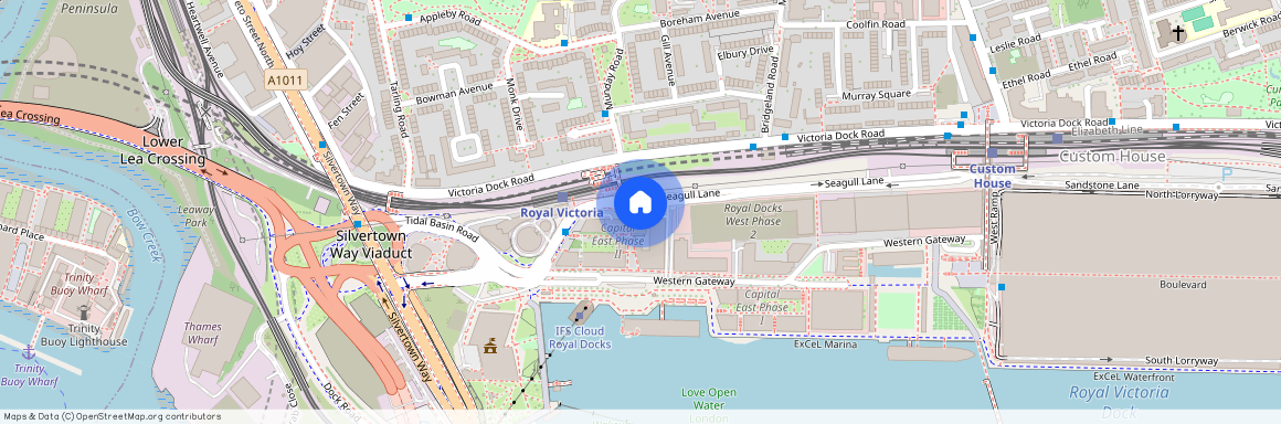 Oceanis Appartments, 19 Seagull Lane, Royal Victoria Docks, Canary Wharf, London, E16 1BY