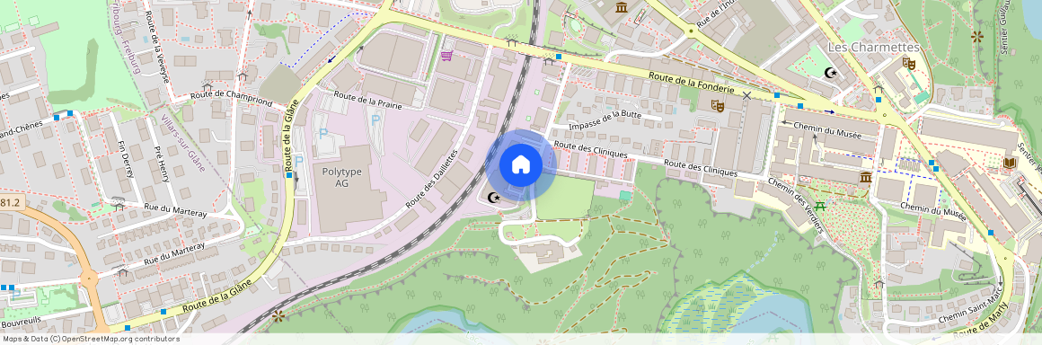 Route St-Nicolas-de-Flüe 8b, 1700 Fribourg