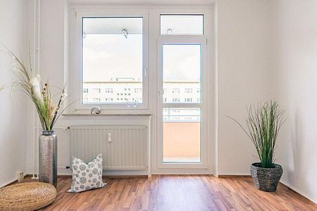 2-Raum-Wohnung mit Dusche und Balkon - Foto 3