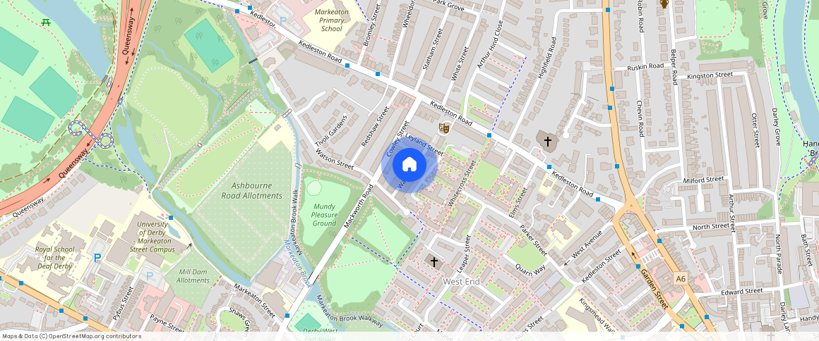 Walter Street, Derby, DE1