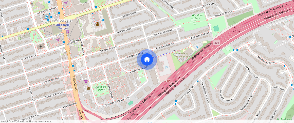 2 - ** Oakburn Crescent, North York, North York, Toronto, M2N 2T5