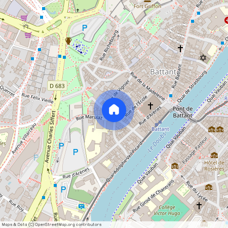 CENTRE VILLE - QUARTIER MADELEINE 8 Place Marulaz, Besancon