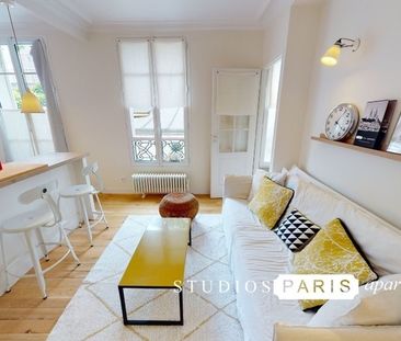 Location appartement 2 pièces, 30.00m², Paris 18 - Photo 1